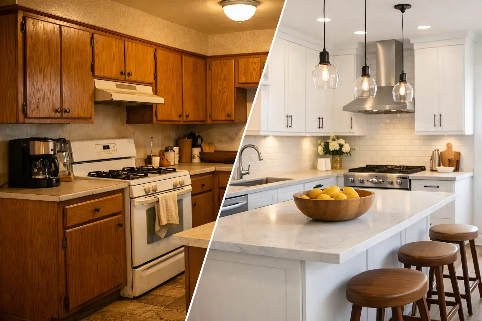 Kitchen Remodel Before and After Ideas